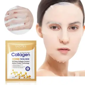 1/3/5/10pcs sadoer anti wrinkle collagen face mask moisturizing anti aging repair brightening skincare face sheet mask skin care