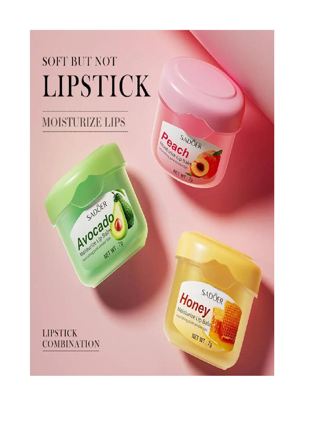 7g Lip Balm Moisturizing Lipstick Base Moisturizer Petroleum Plant Balm Makeup Anti-Cracking Natural Jelly Lip Lip Care Z3X5